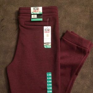32 Degree Heat Youth Burgundy Youth Jogger Sz XL